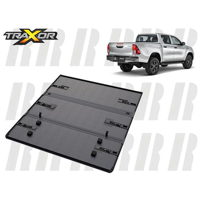   TAPA PICK UP TOYOTA HILUX REVO 2016/2026 - INCLUYE 2 LUCES LED INTERIORES - 6 FIJACIONES