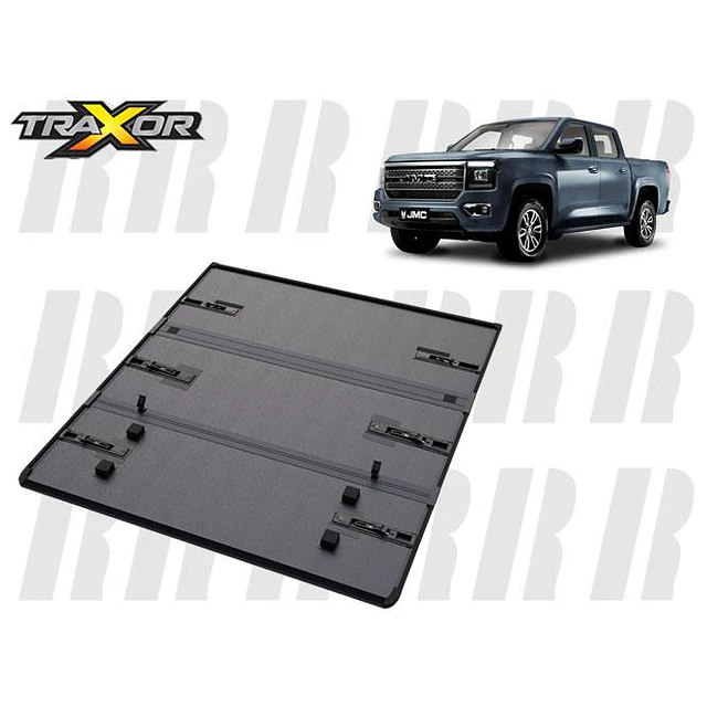   TAPA PICK UP JMC GRAND AVENUE 2024 EN ADELANTE - INCLUYE 2 LUCES LED INTERIORES - 6 FIJACIONES