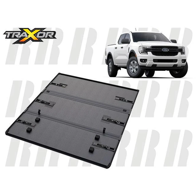   TAPA PICK UP FORD NEW RANGER 2023 EN ADELANTE MODELOS XL XLS XLT Y RAPTOR - INCLUYE 2 LUCES LED INTERIORES - 6 FIJACIONES - NO SIRVE PARA MODELO LIMITED
