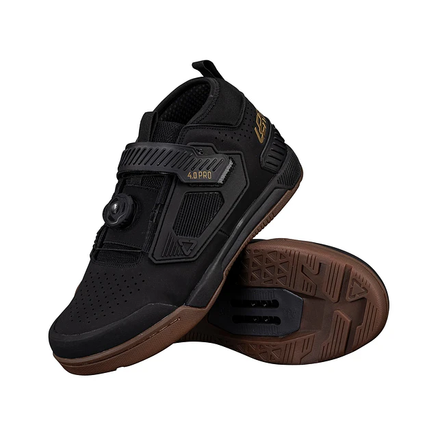 Zapatillas Leatt MTB Fijaciones PRO 4.0 Negro 11US 45.5EU 29cm