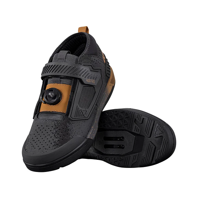 Zapatillas Leatt MTB Fijaciones PRO 4.0 Grafito 13US 48.5EU 31cm