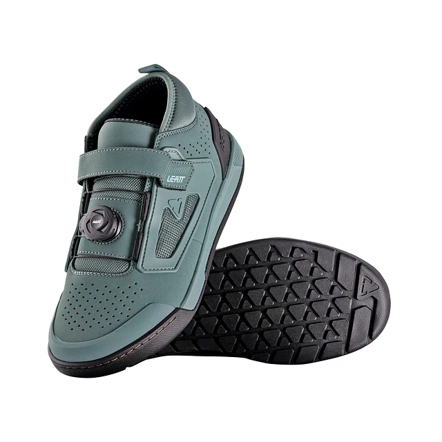 Zapatillas Leatt MTB Plataforma PRO 3.0 Verde Niebla 12US 47EU 30cm
