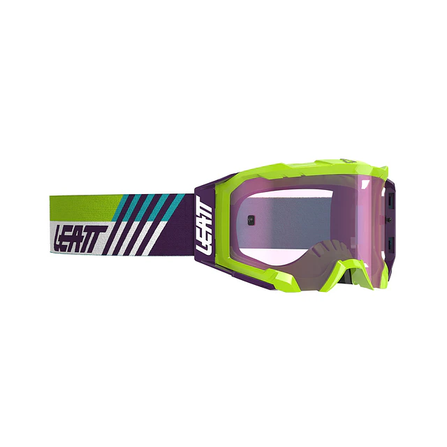 Antiparra Leatt Velocity 5.5 Cryztal Lime Yellow Purple 75 VLT