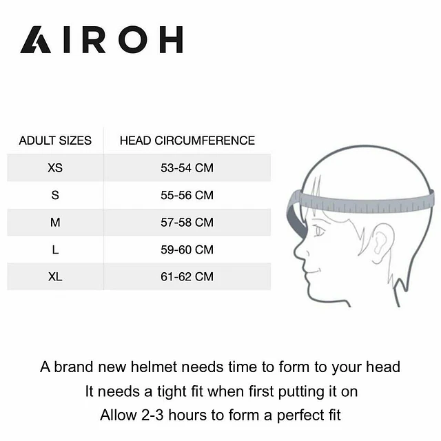 CASCO AIROH AVIATOR ACE 2 SHIELD BLUE/RED 
