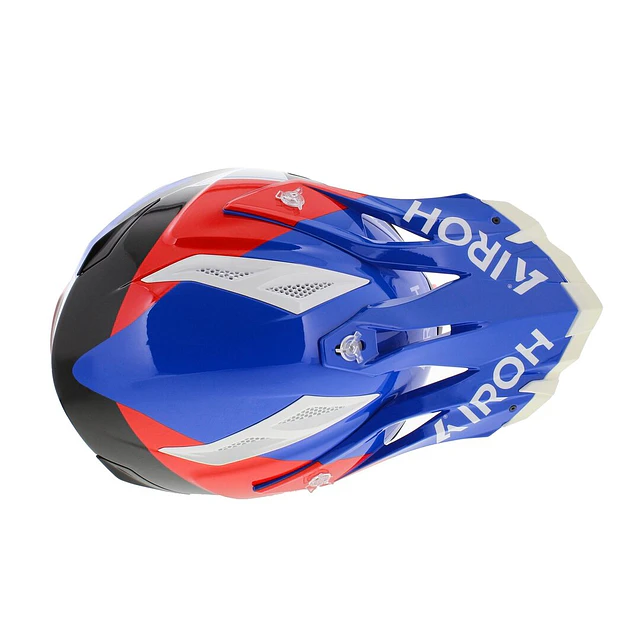 CASCO AIROH AVIATOR ACE 2 SHIELD BLUE/RED 