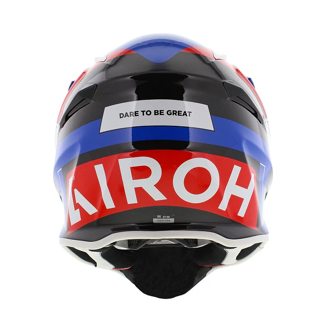CASCO AIROH AVIATOR ACE 2 SHIELD BLUE/RED 