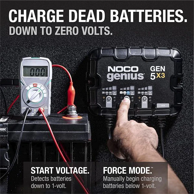 Cargador/Mantenedor de Baterías 12V Gen5X3 