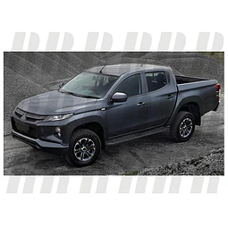 ESTRIBO HEAVY DUTY MODELO RAPTOR DE 80 PULGADAS MITSUBISHI L200 TRITON 2019/2023