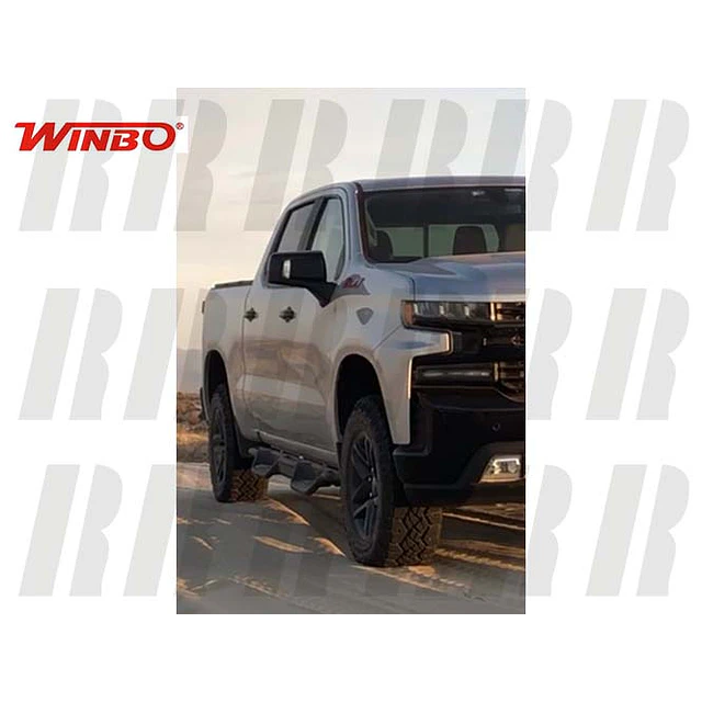 ESTRIBO HEAVY DUTY NB1 CHEVROLET SILVERADO DOBLE CABINA TRAIL BOSS 2019 EN ADELANTE