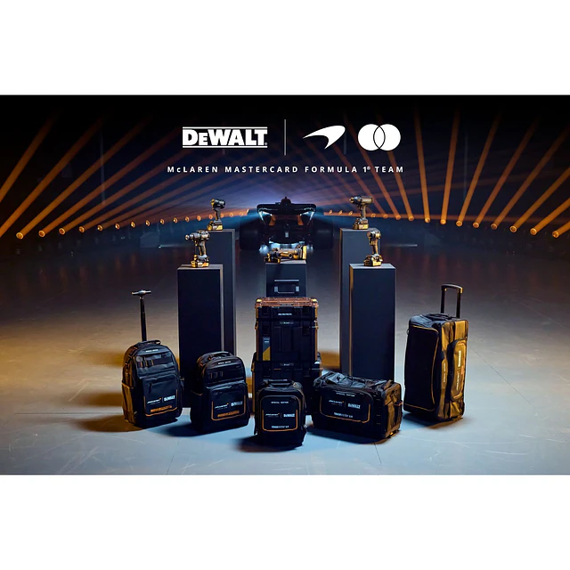 Kit Mclaren TaladroPercutor 20V XR + 2B 5AH + TSTAK DEWALT