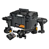 TRIPACK TALADRO PERCUTOR + LLAVE DE IMPACTO + ESMERIL ANGULAR 20V MAX* XR®