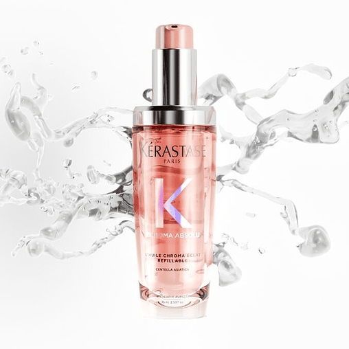 Kérastase Chroma Absolu L’Huile Chroma Éclat (recargable) – 75 ml 4