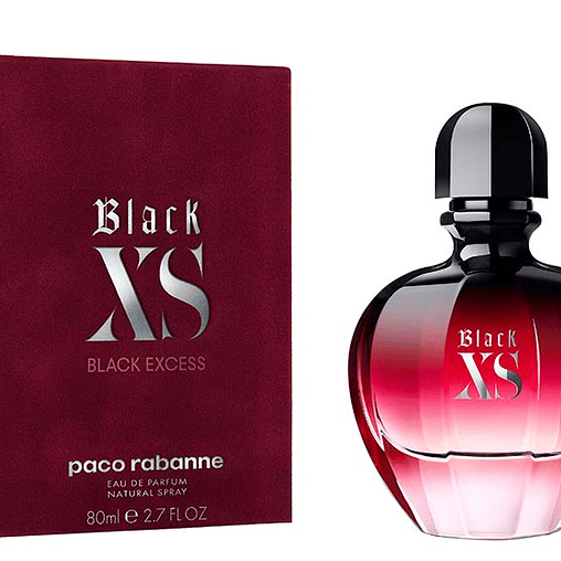 Rabanne Perfume Black Xs — Edp 80Ml  4
