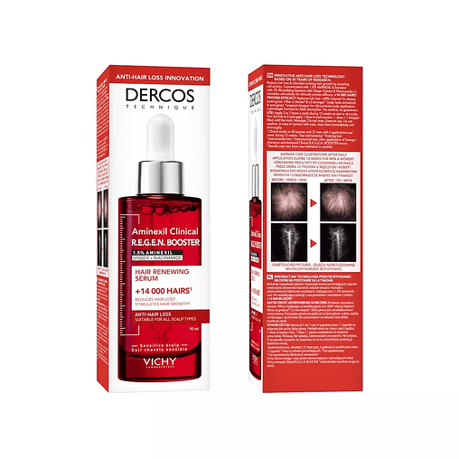 VICHY Dercos REGEN Booster Sérum Anticaída 90ml 6