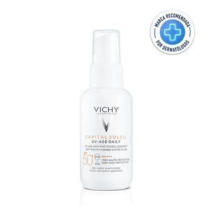 VICHY Protector Solar Rostro Capital Soleil UV Age Daily FPS 50+ 40 ml