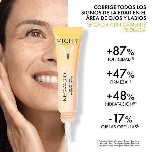 VICHY Neovadiol Cuidado Multicorrector Ojos y Labios 15 ml 5