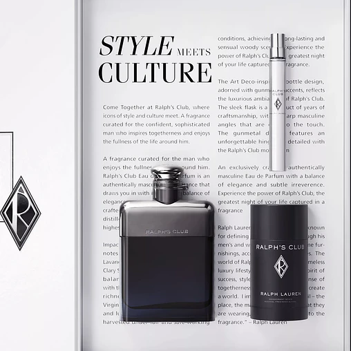 Set Perfume Ralph's Club EDP Hombre 100 ml + 10 ml + Desodorante 2