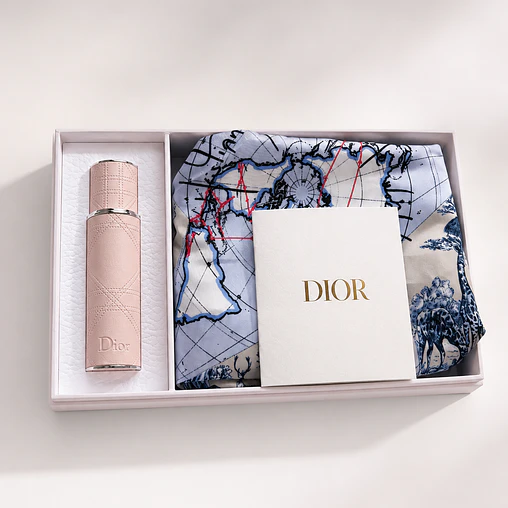 Miss Dior Blooming Bouquet – Vaporizador de Viaje Recargable 10 ml con Bolsa Exclusiva Dior 3