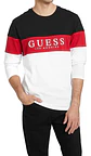 Playera Guess Manga Larga Eco Alec Con Cuello Redondo - Miniatura 1