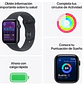 Apple Watch SE 3 GPS • Caja de aluminio color medianoche de 40 mm • Correa deportiva color medianoche - Miniatura 3