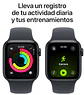 Apple Watch SE 3 GPS • Caja de aluminio color medianoche de 40 mm • Correa deportiva color medianoche - Miniatura 4