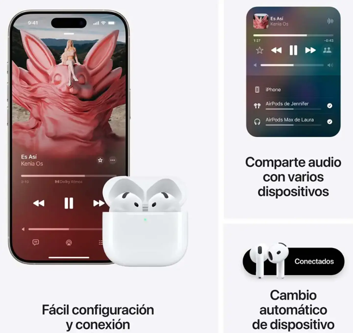Apple Airpods 4 Color Blanco 5