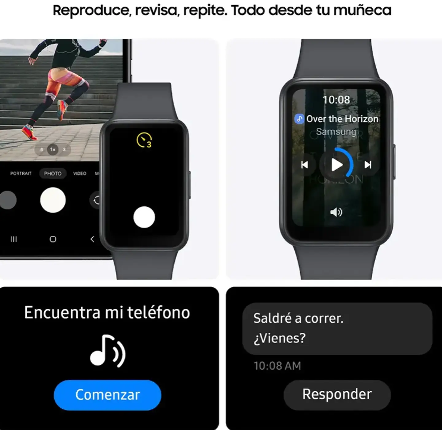 Smartwatch Samsung Galaxy Fit 3 16 Mg Rom 256 Mg 5