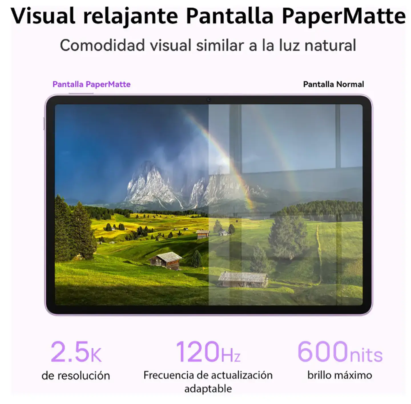 Tablet Huawei Matepad 11.5 Papermatte 8gb+256gb+teclado Morado 5