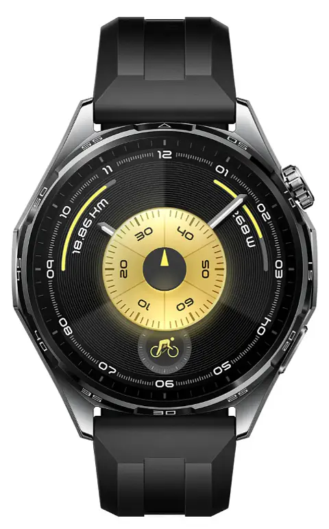 Reloj Atum-b19 Gt6 46mm Acero Inoxidable Color Negro Huawei
