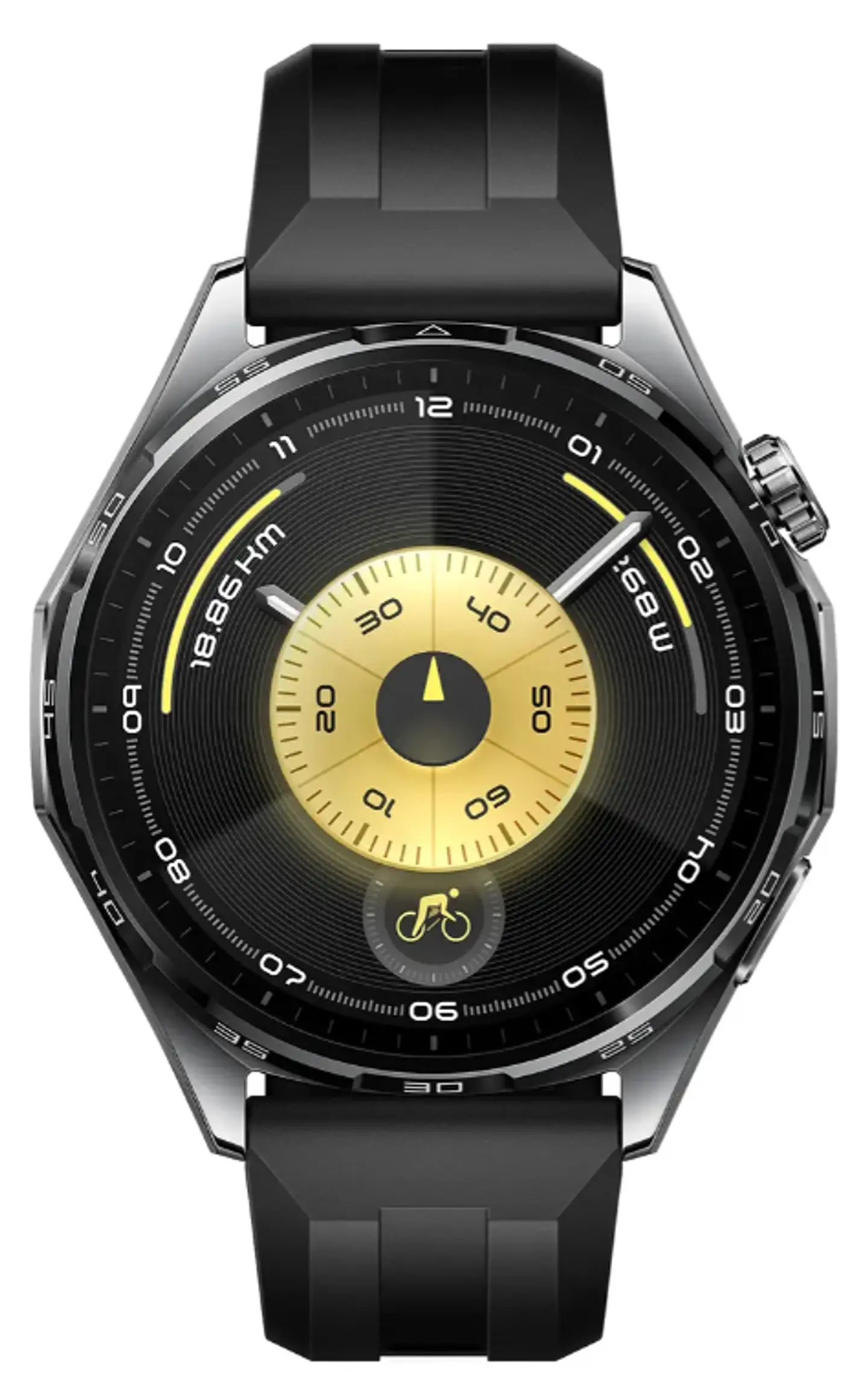Reloj Atum-b19 Gt6 46mm Acero Inoxidable Color Negro Huawei 1