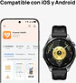 Reloj Atum-b19 Gt6 46mm Acero Inoxidable Color Negro Huawei - Miniatura 3