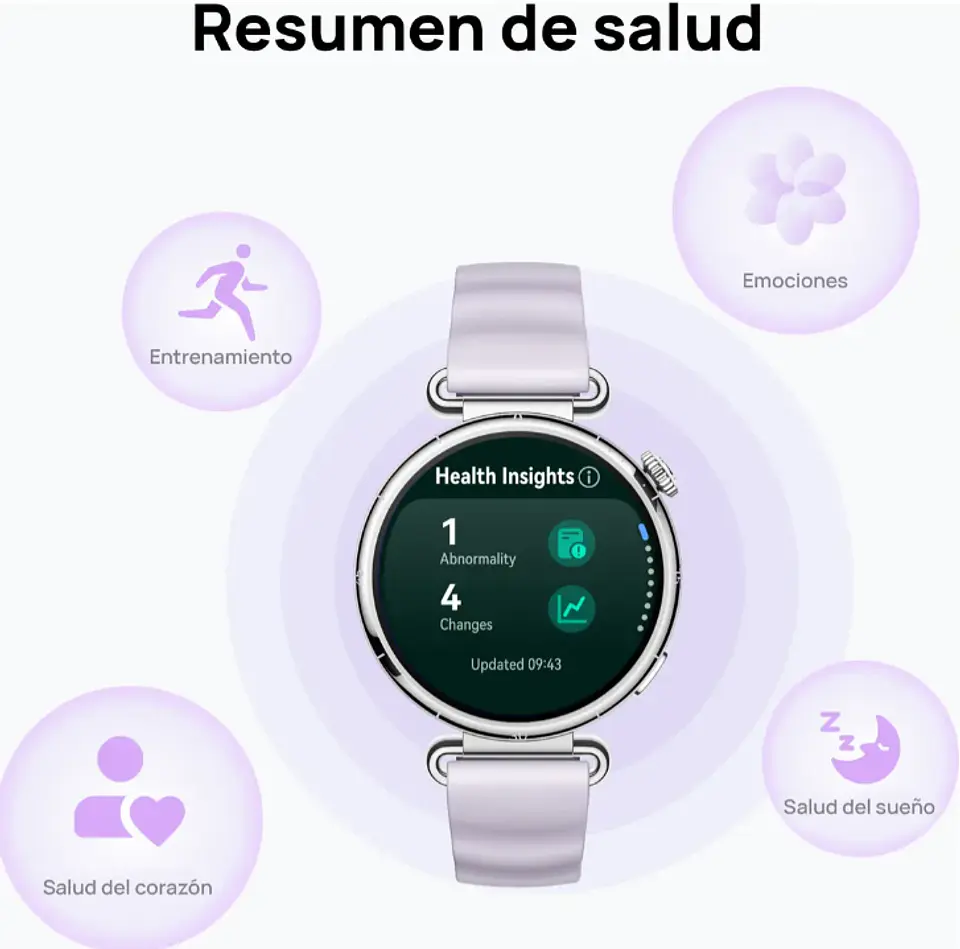 Smartwatch Gt 6 41mm Caucho Morado Para Mujer Huawei 6