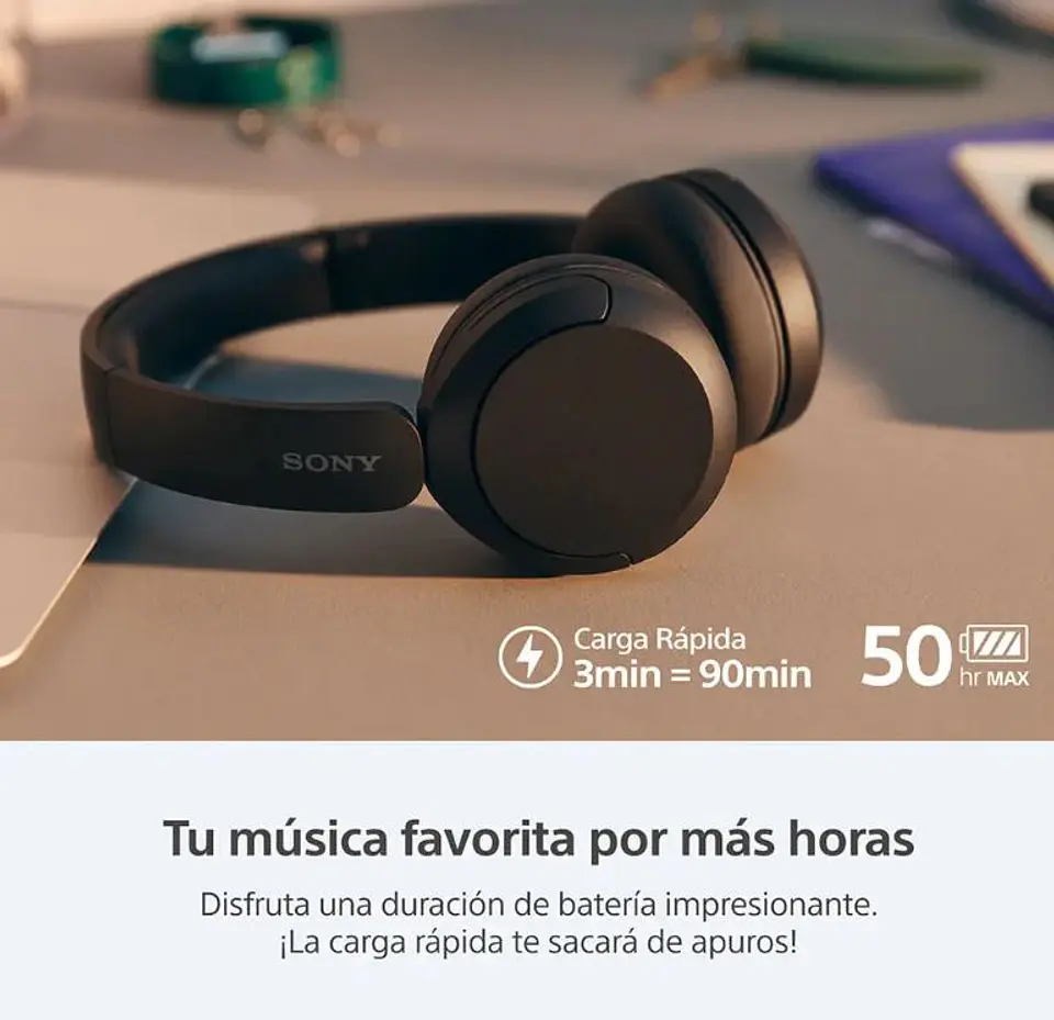 Audífonos Inalámbricos Sony Wh-ch520 Negro 4
