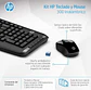 Combo Teclado Mouse Inalámbricos Hp 300 - Miniatura 3