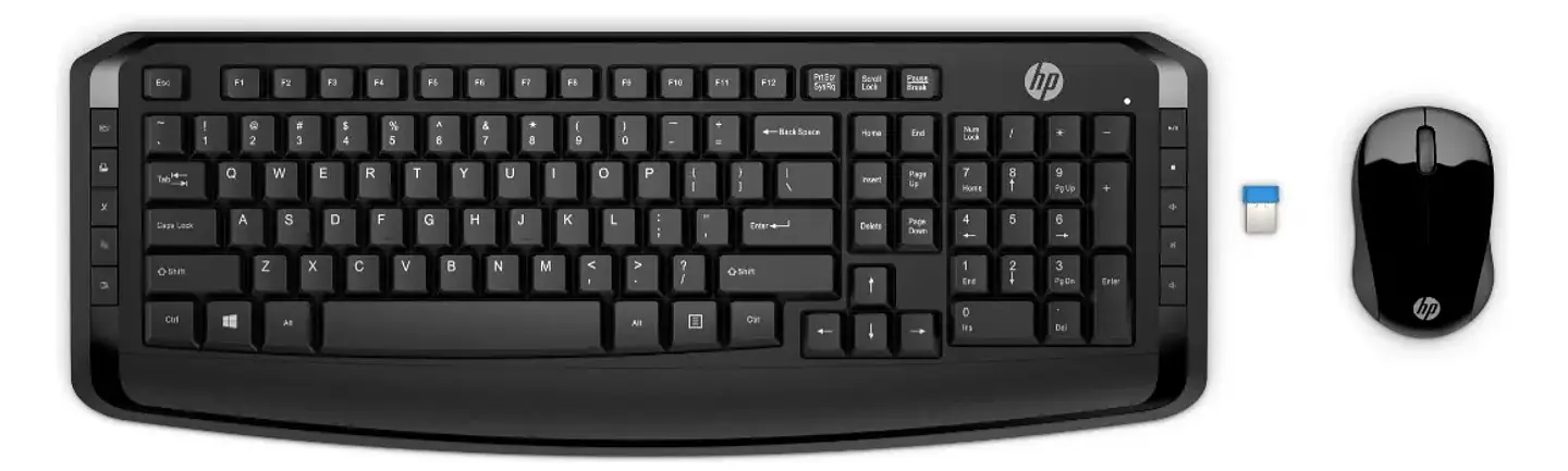 Combo Teclado Mouse Inalámbricos Hp 300 4
