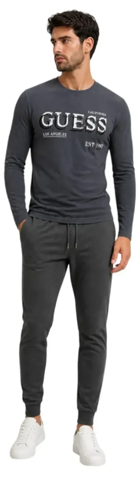 Playera Guess Hombre Manga Larga