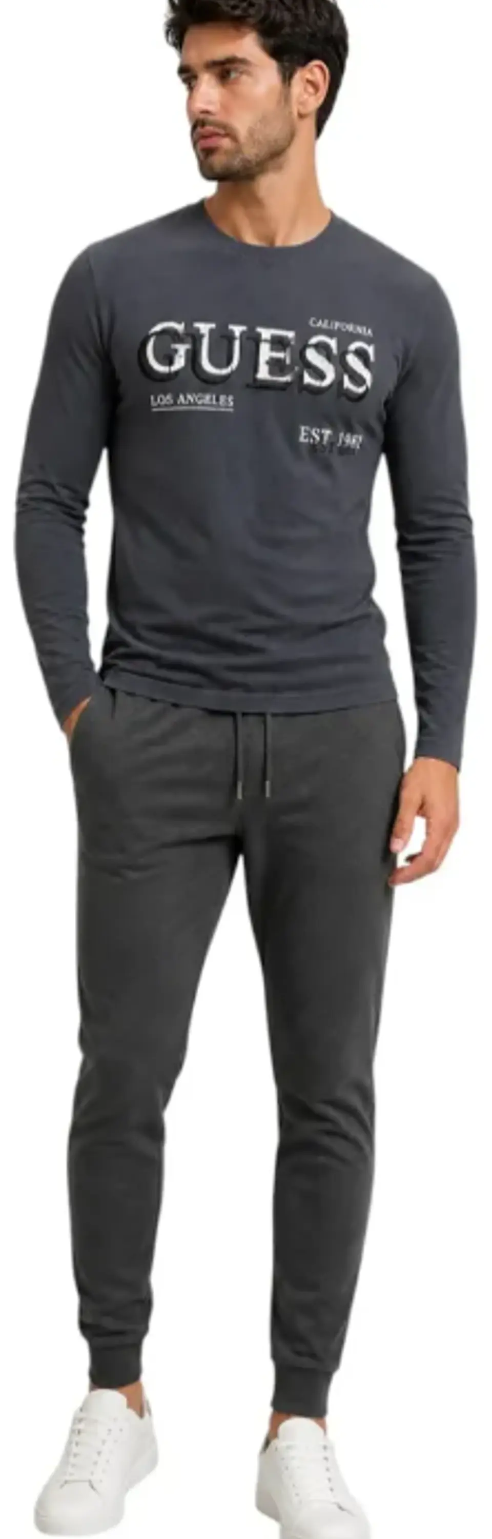 Playera Guess Hombre Manga Larga 1