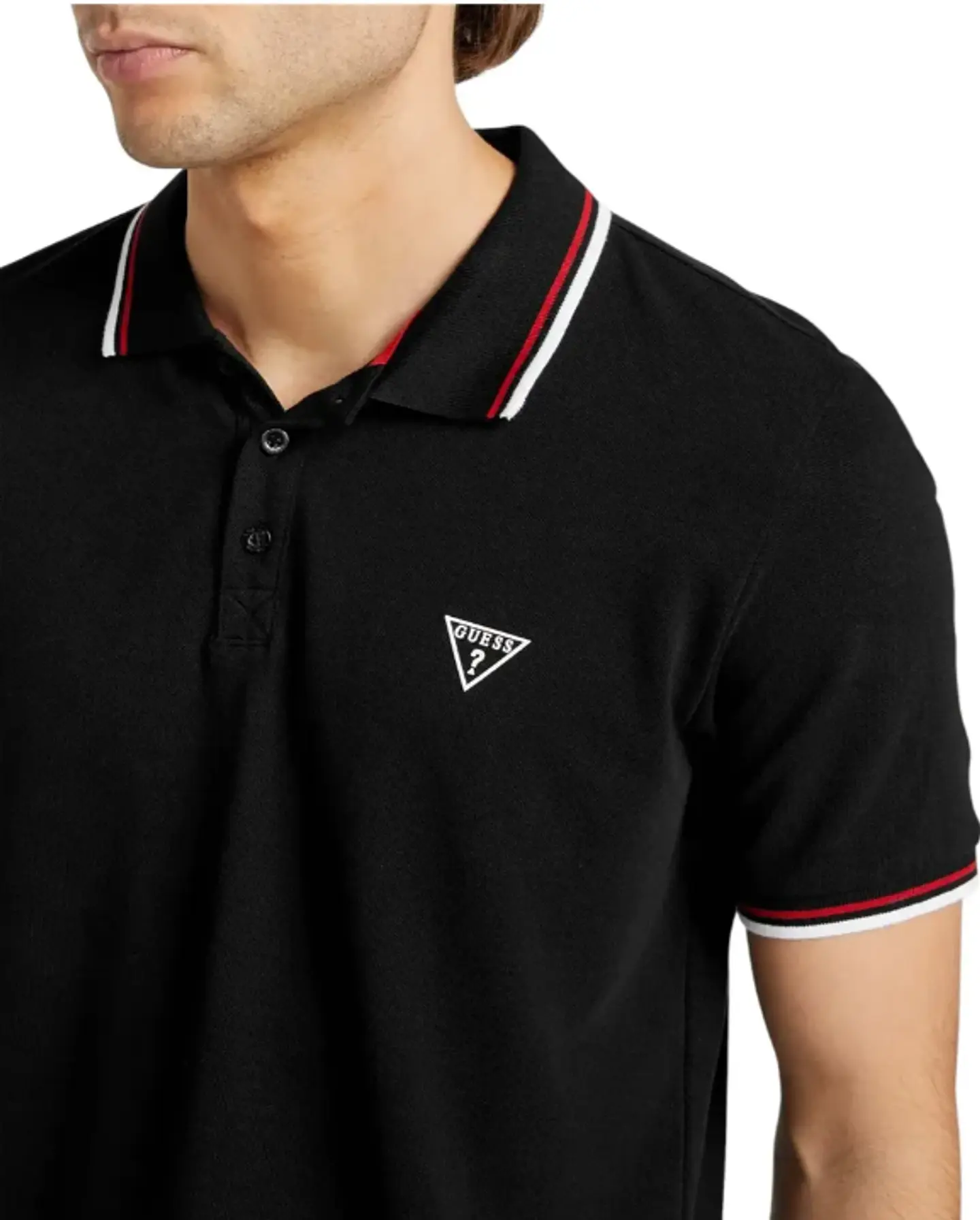 Playera Polo Guess Manga Corta Para Hombre - 100% Algodón 3