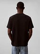 Playera Color Negro Graphic Seasonal De Hombre Calvin Klein - Miniatura 2