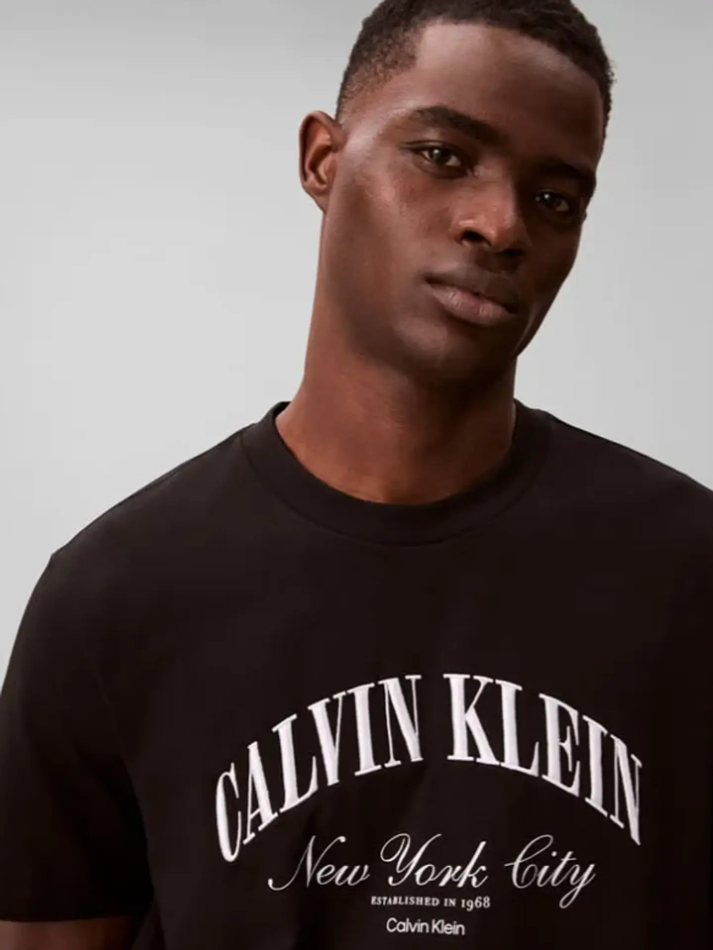 Playera Color Negro Graphic Seasonal De Hombre Calvin Klein 3
