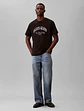Playera Color Negro Graphic Seasonal De Hombre Calvin Klein - Miniatura 5