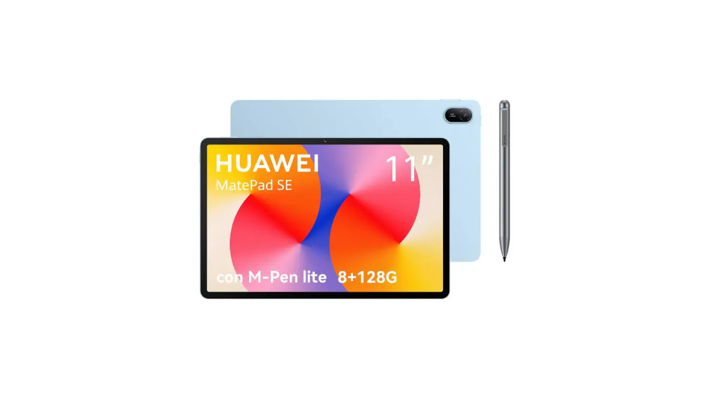 Tablet Huawei Matepad Se 11 Wifi 8+128gb Azul Con Lápiz Color Azul Claro 1