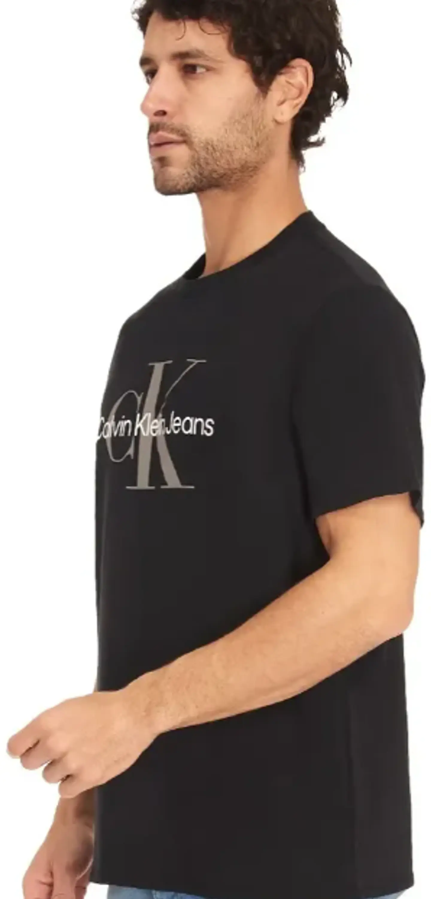 Playera Calvin Klein Con Logo Estampado Para Hombre 4