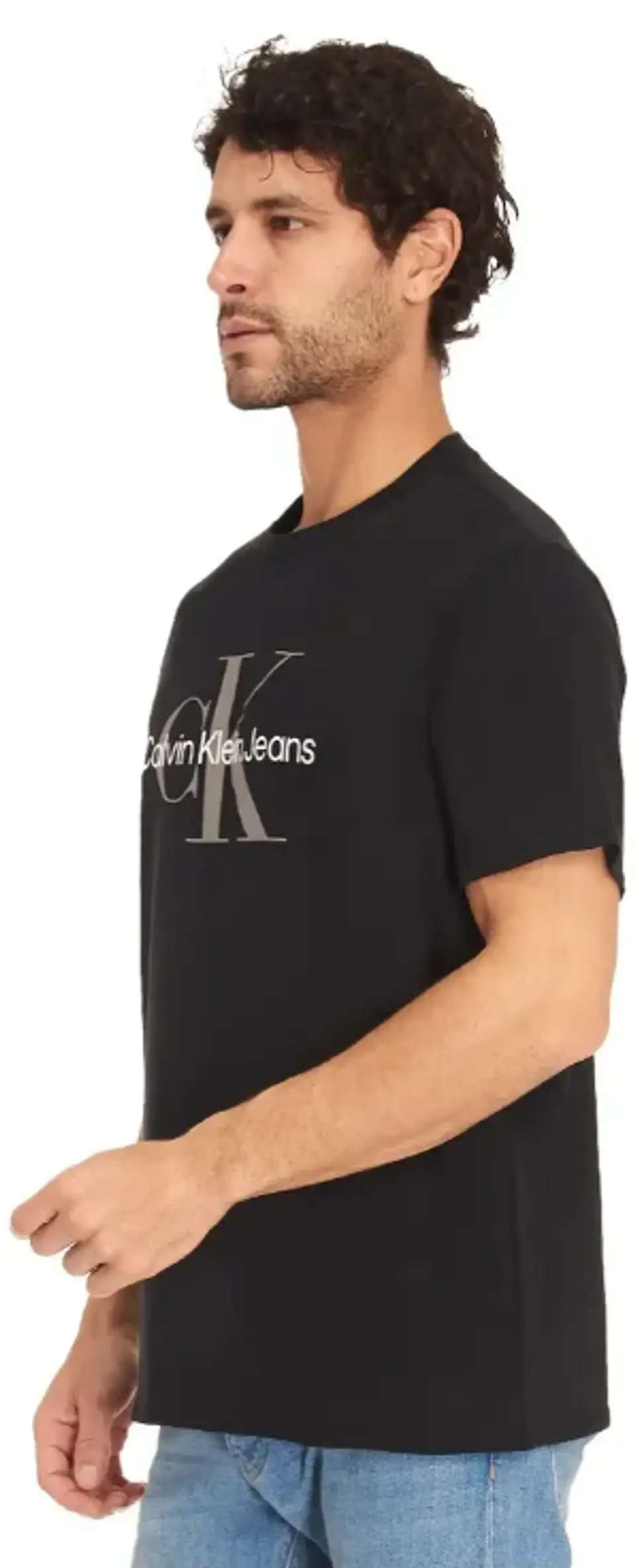 Playera Calvin Klein Con Logo Estampado Para Hombre 4