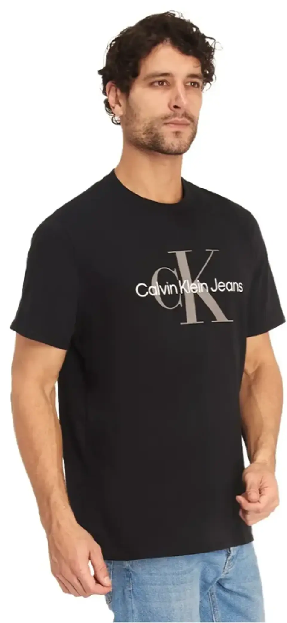 Playera Calvin Klein Con Logo Estampado Para Hombre 5