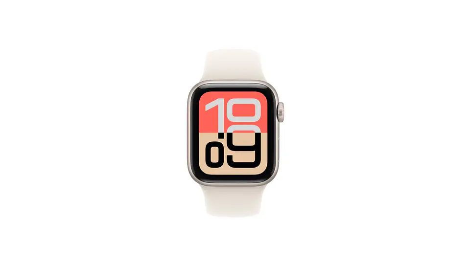 Smartwatch Apple Watch SE 3 GPS caja de aluminio color blanco estelar 2