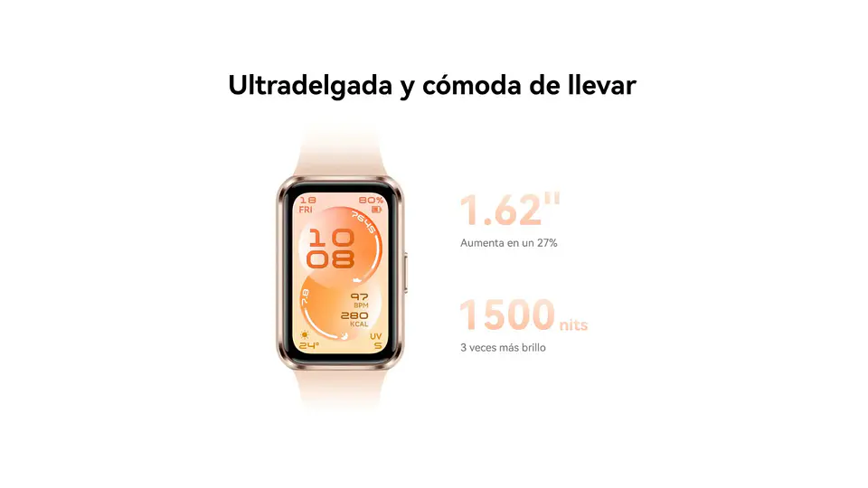 Smartwatch Huawei Band 11 Caja de Polímeros Durables, Gran Pantalla de 1.62