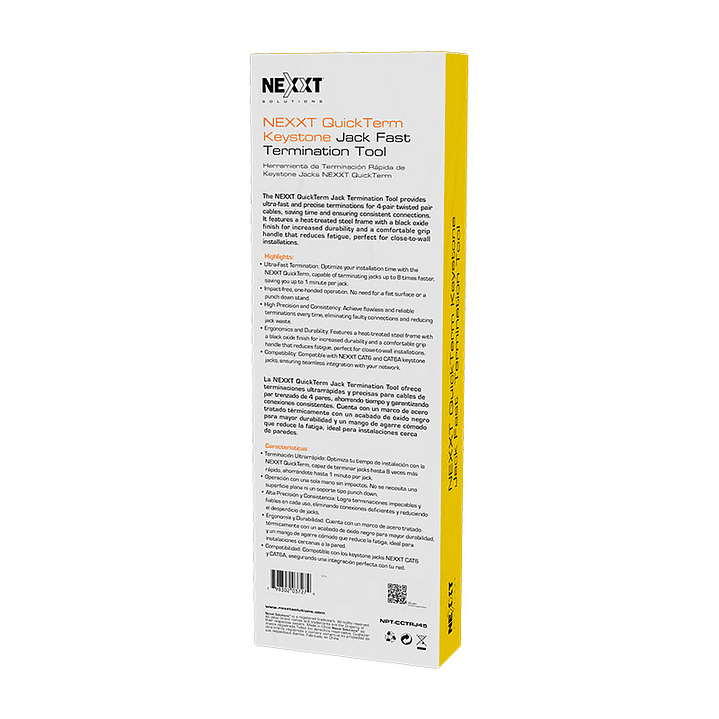 NEXXT QuickTerm Keystone Jack Fast Termination Tool C6/C6A 5