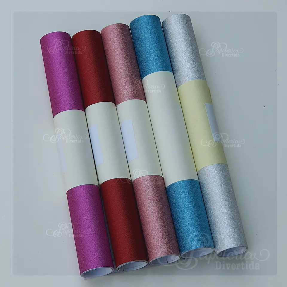vinilo glitter adhesivo (decorativo) 5