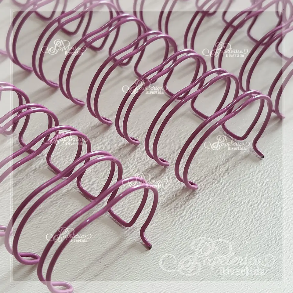 Anillos 7/8 color Plum o Rosado Oscuro 1